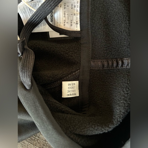 Adidas Training IS1082 Full Zip Black Jacket Women’s Sz: S - Picture 5 of 5